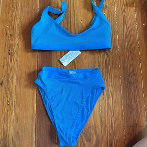 L*Space Bitsy Cut High Waisted Bottoms and Matching Top